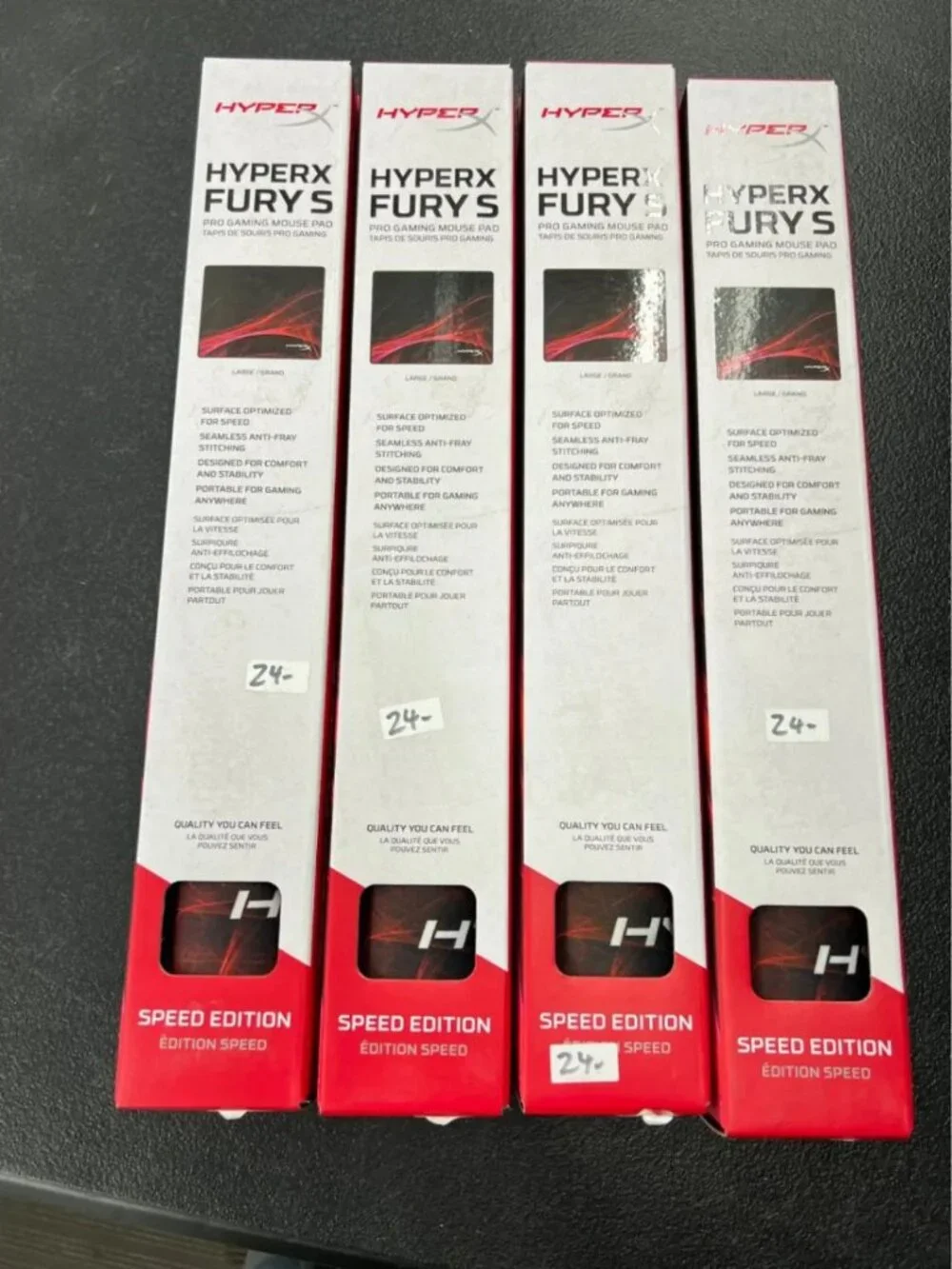 HyperX Fury S Pro Gaming Mouse Pad Large Speed Edition 450mm x 400mm